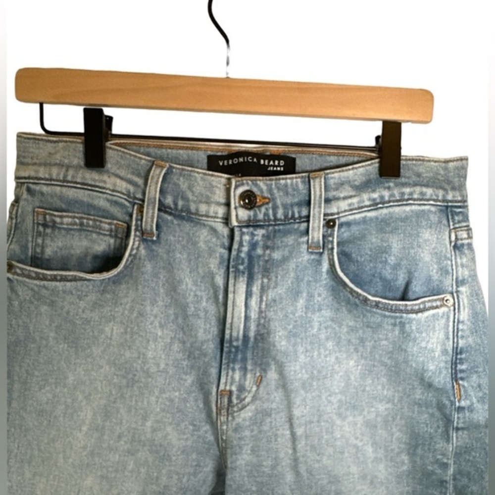 Veronica Beard Joey Straight Leg‎ High Rise Jeans Size 29 - Picture 4 of 9